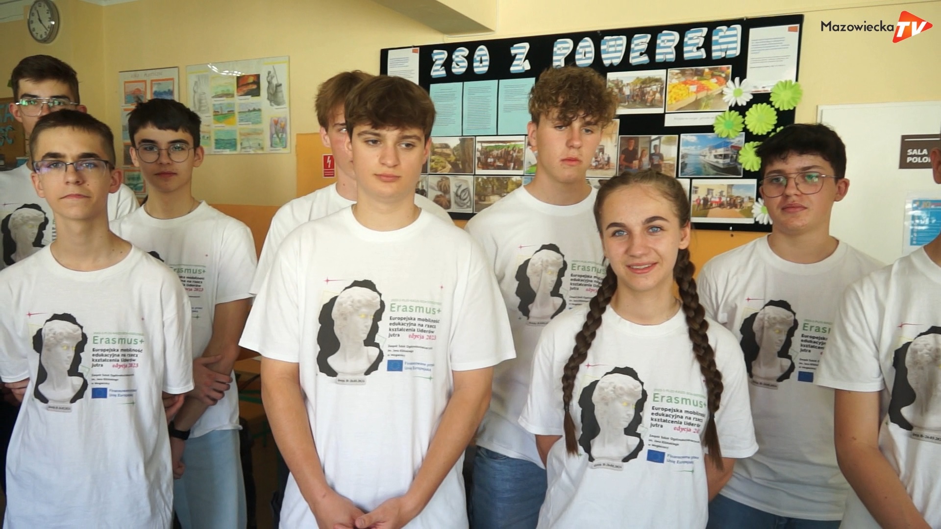 Zagraniczny projekt uczniów ZSO w Mogielnicy zrealizowany z sukcesem