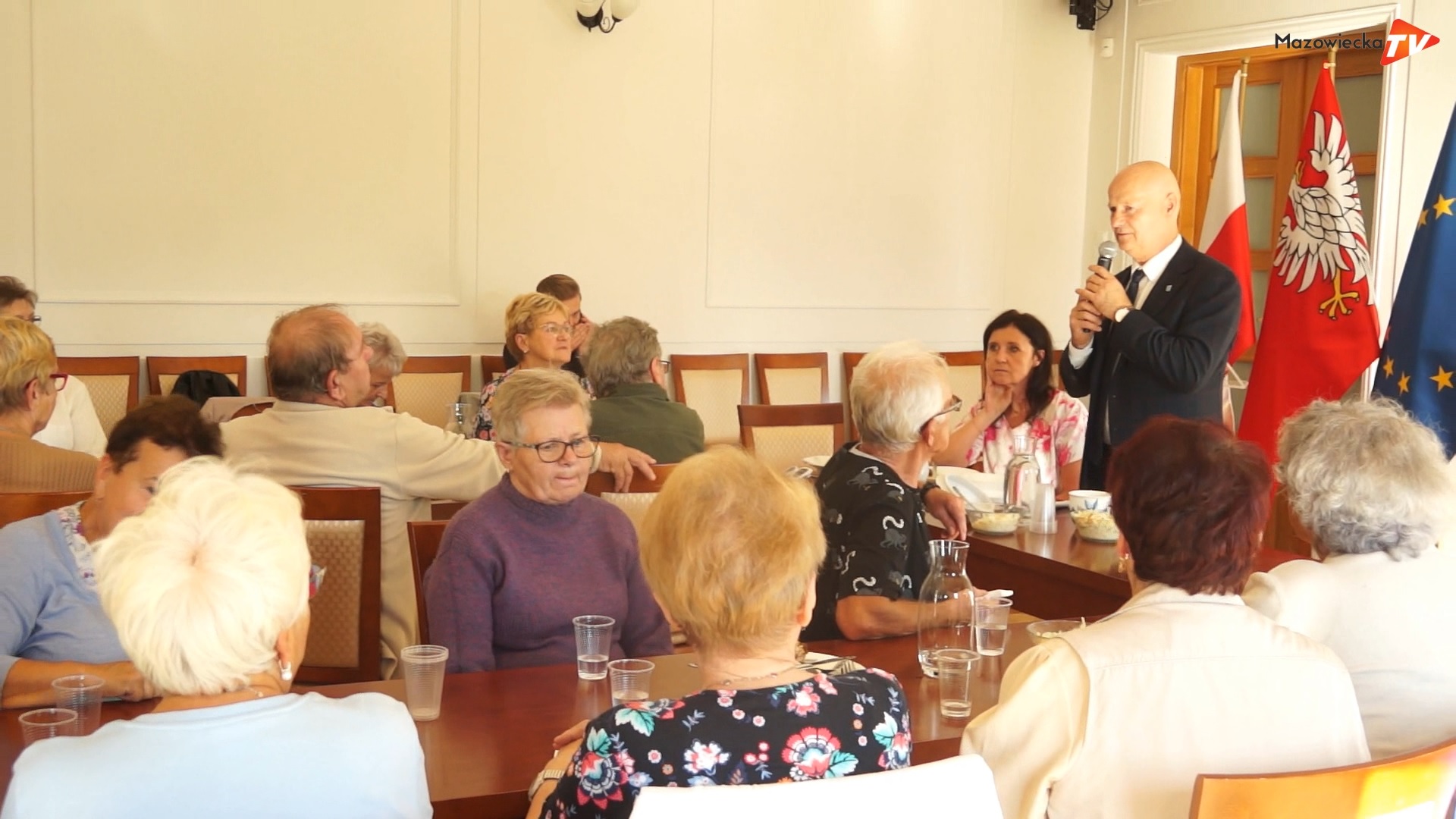 Seniorzy ze Stronia Śląskiego miło przyjęci w Urzędzie Gminy i Miasta Grójec